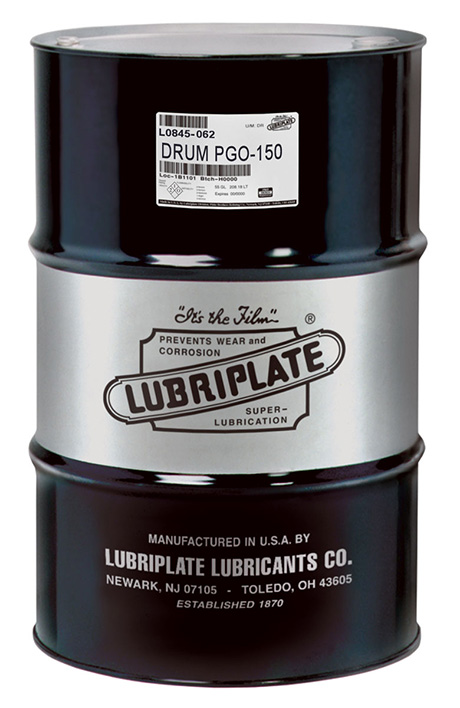 LUBRIPLATE PGO 150 ECO-RESPONSIBLE, POLYALKYLENE GLYCOL (PAG)-BASED, SYNTHETIC GEAR, BEARING AND CHAIN LUBRICANTS L0845-062 (54GL/DRUM)